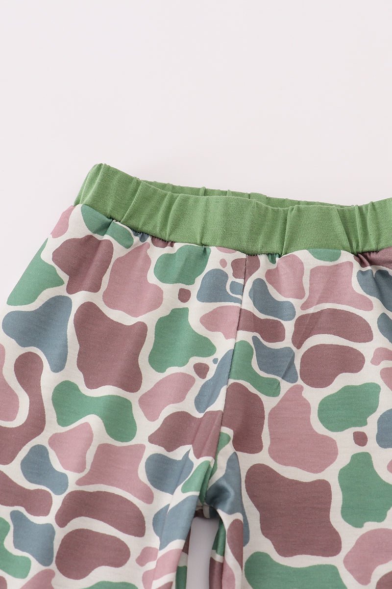 Boys Camo Lounge Set | Stylish & Comfy Outfit for Active Kids - Blue Marc