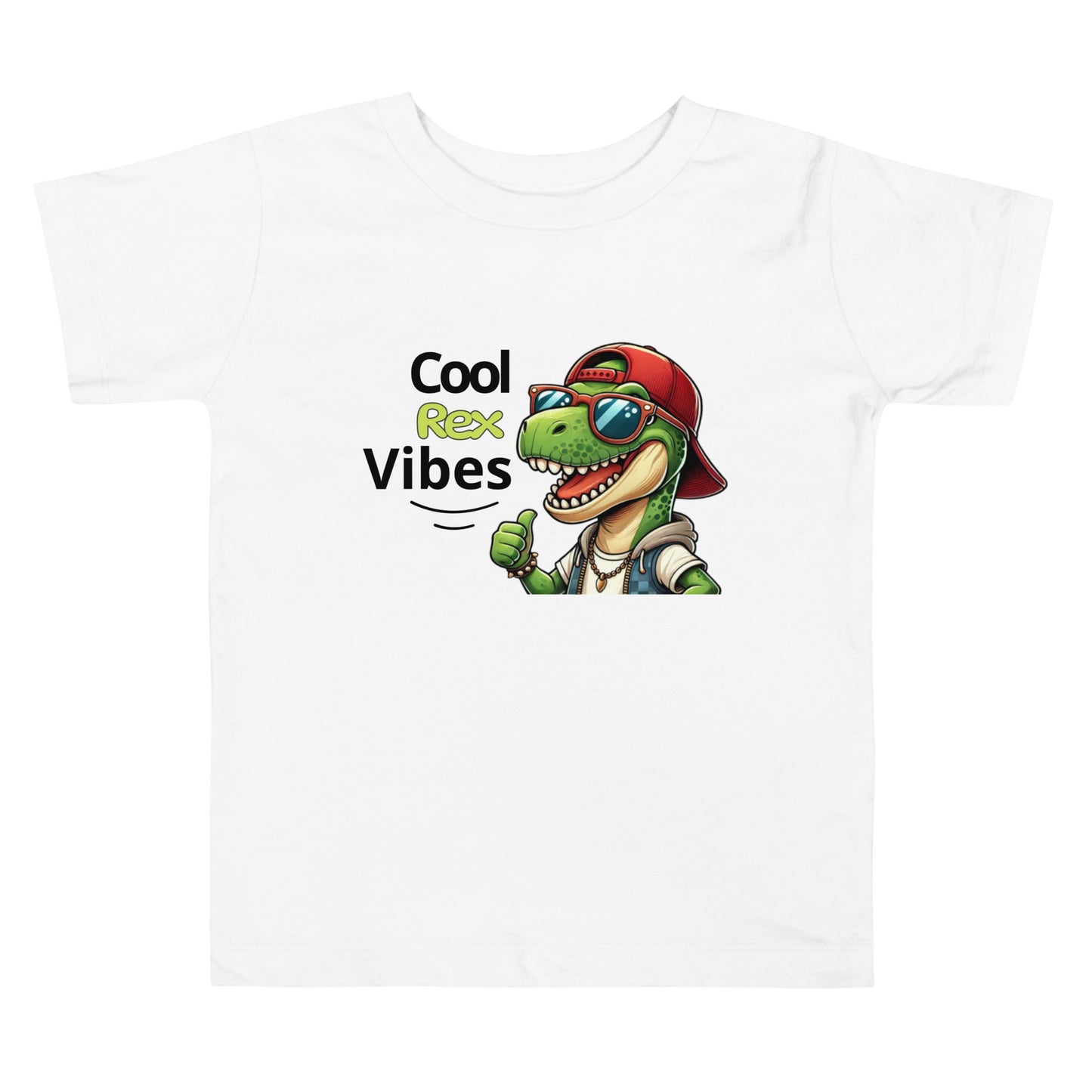 Cool Rex Vibes - Boys' T - Rex Shirt - Blue Marc