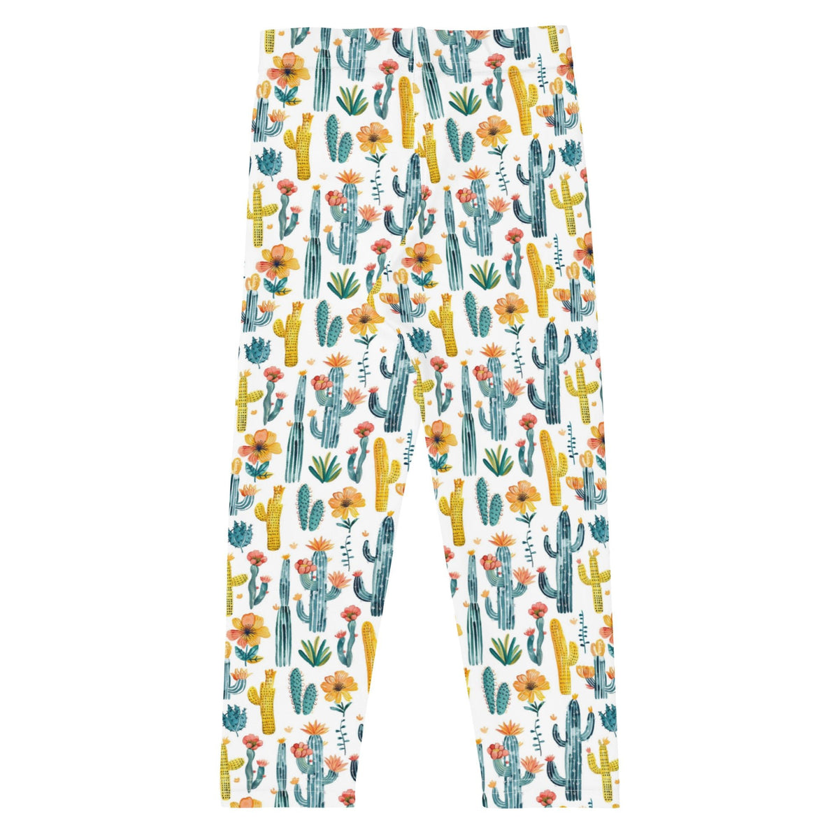 Desert Cactus Leggings - Blue Marc