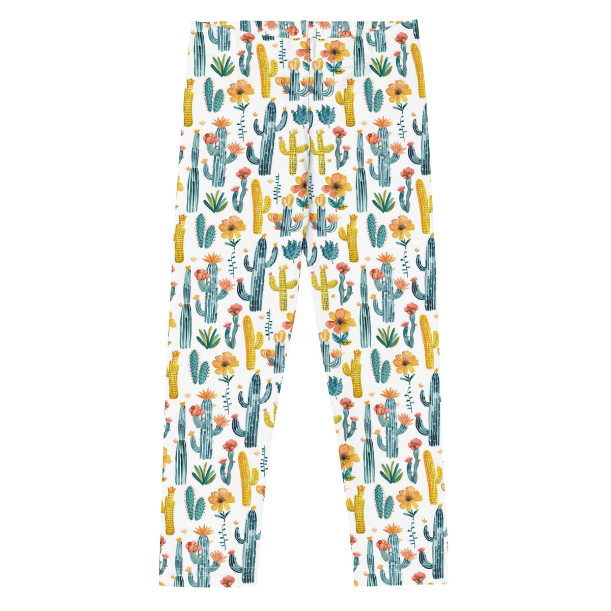 Desert Cactus Leggings - Blue Marc