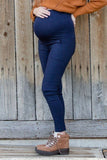 Flex-Fit Maternity Jeggings - Blue Marc