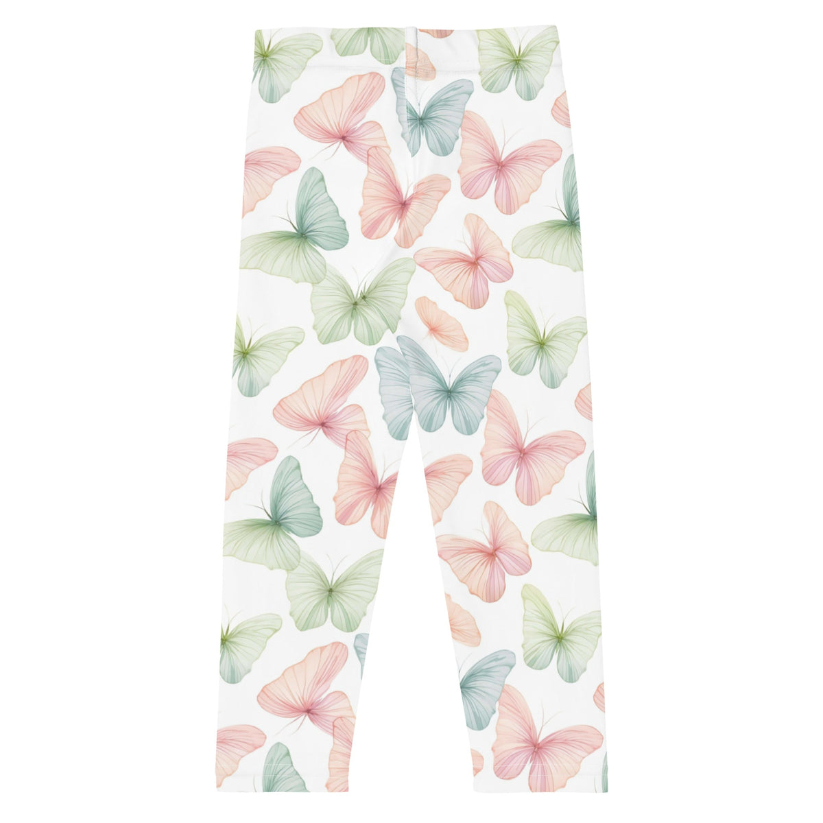 Fluttering Butterfly Leggings - Blue Marc