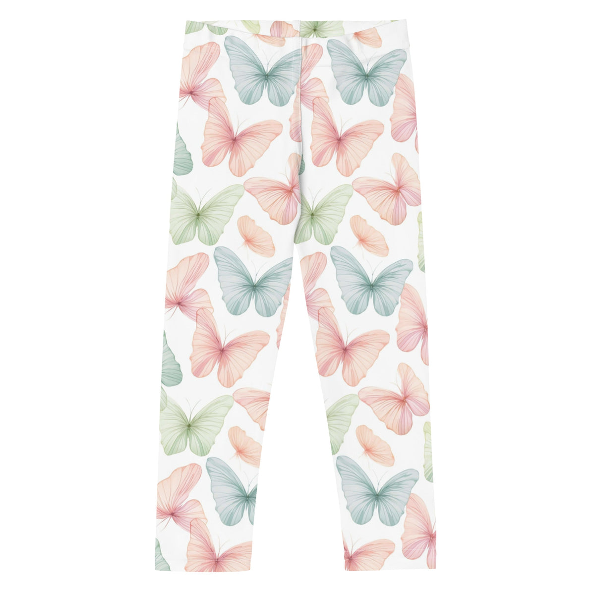 Fluttering Butterfly Leggings - Blue Marc