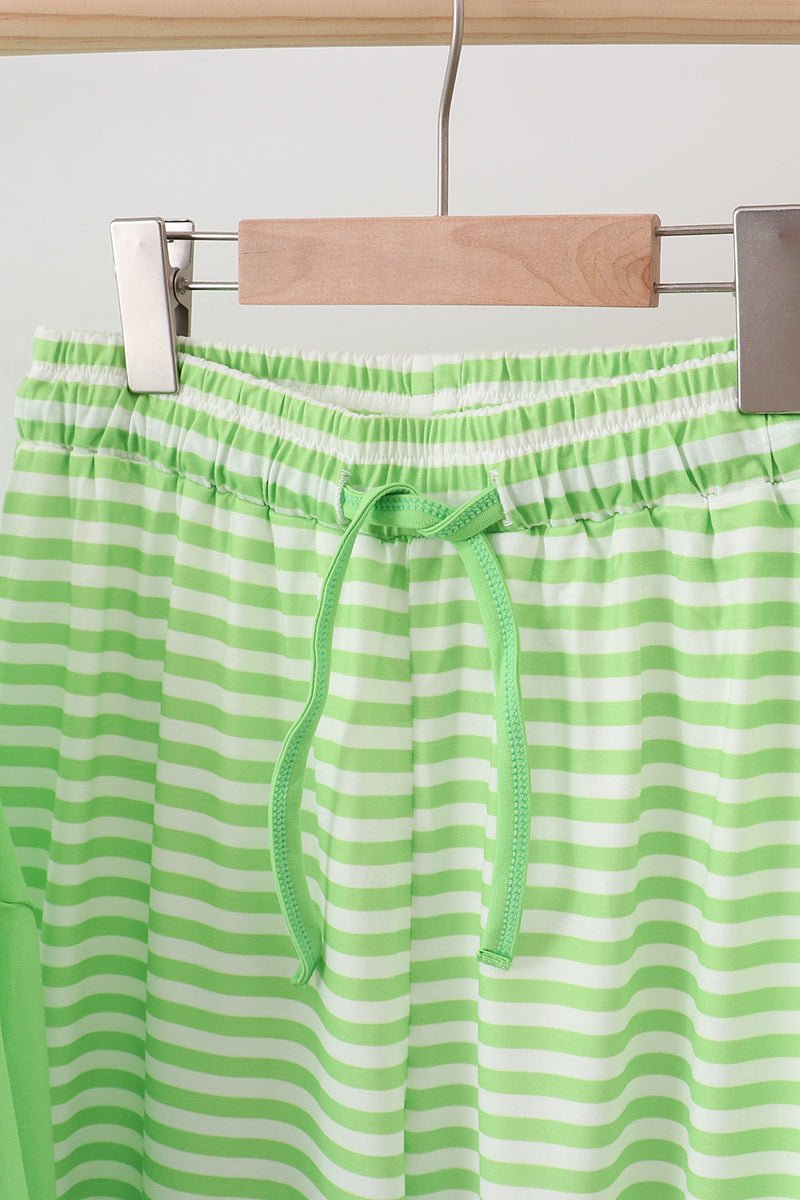 Grinch - Inspired Mommy Pajama Set – Holiday Loungewear - Blue Marc