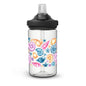 Kids Bottles – Grapefruit & Clear Seashell Designs, 14oz - Blue Marc