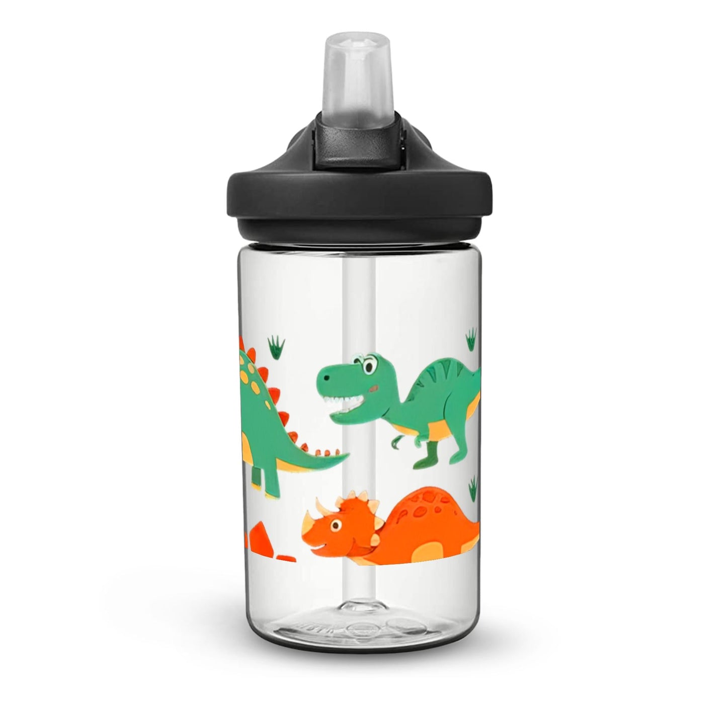 Kids Water Bottles – Dino Designs - Blue Marc