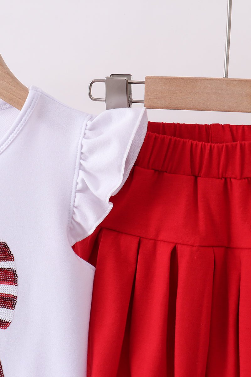 🇺🇸 “Little Firecracker” 4th of July Girls Outfit Set - Blue Marc
