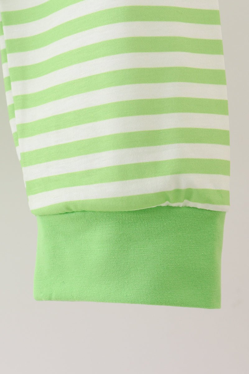 Merry Mischief Boys Grinch - Inspired Christmas Pajama Set - Blue Marc