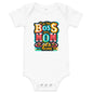 "Mini Boss On Duty" Bodysuit - Blue Marc