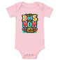 "Mini Boss On Duty" Bodysuit - Blue Marc