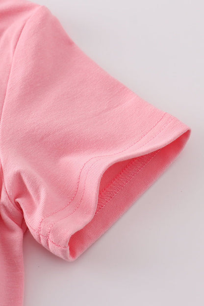 Pink & Aqua Stripe Pocket Set – Everyday Comfort for Stylish Girls - Blue Marc