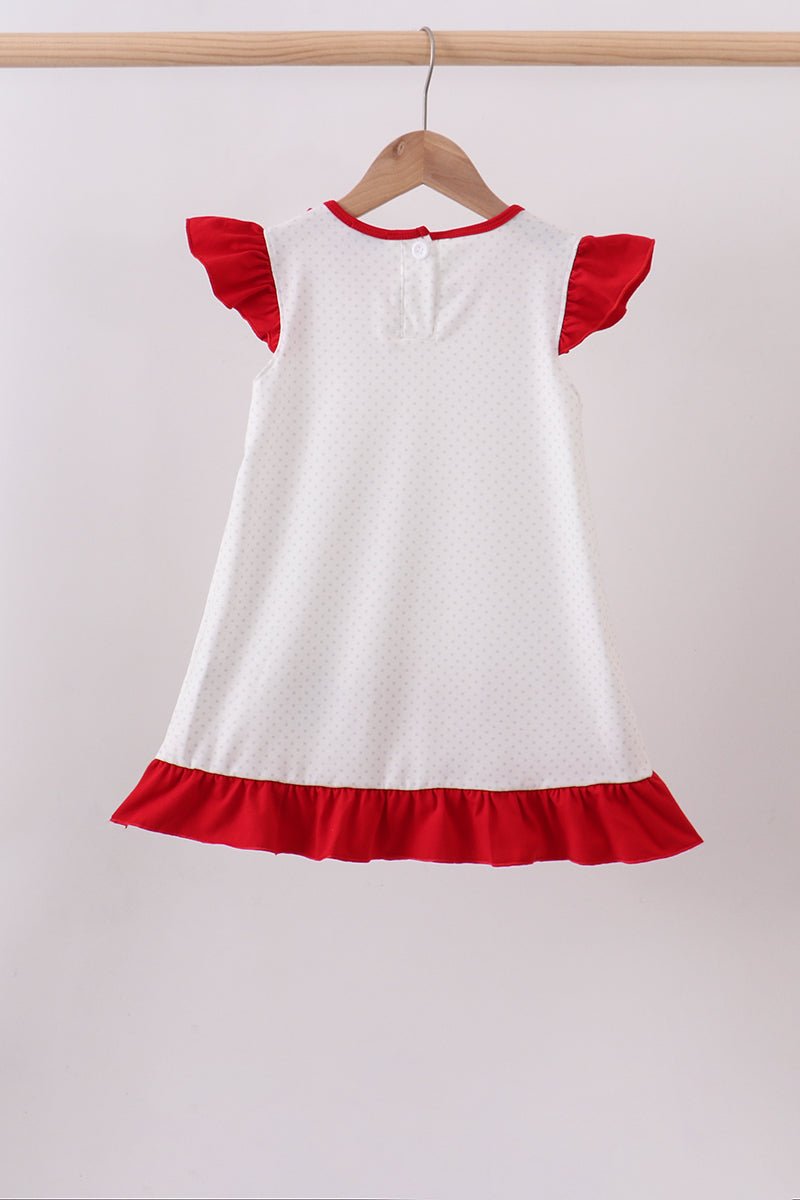 🇺🇸 “Stars & Twirl” Patriotic Girls Dress – 4th of July Favorite - Blue Marc