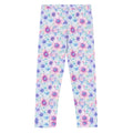 Violet Bloom Leggings - Blue Marc