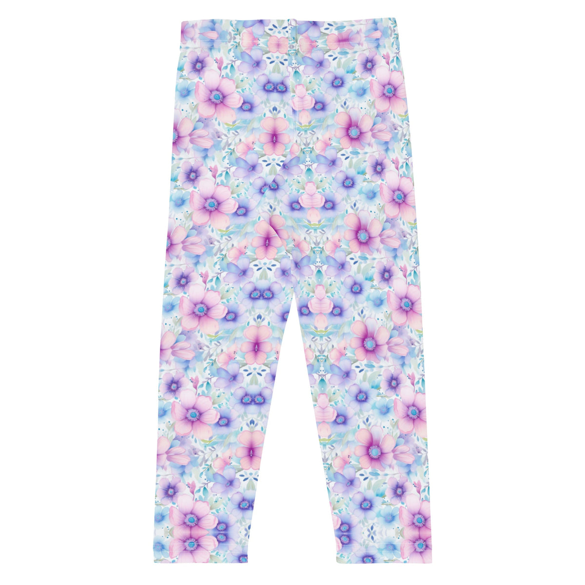 Violet Bloom Leggings - Blue Marc