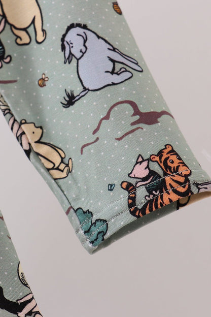 Winnie the Pooh Girls Dress - Blue Marc