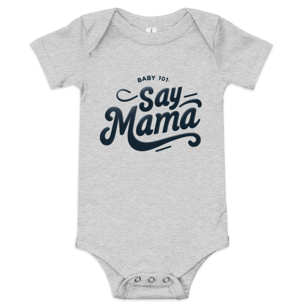 Baby 101: Say MaMa - First Words Journey - Blue Marc