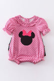 Baby Girl: Mouse Magic Polka Dot Jumpsuit