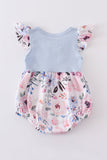 Baby Girls' Betty Blue Jumpsuit - Blue Marc