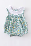 Baby Girls' Calla Lily Jumpsuit - Blue Marc