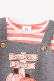 Baby Girls' Halloween Pumpkin Outfit Set - Blue Marc