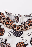 Baby Girls' Leopard Spot Pumpkin Romper for Your Little Trendsetter! - Blue Marc