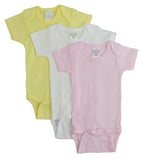 Baby Girls Pastel Short Sleeve 3-Pack