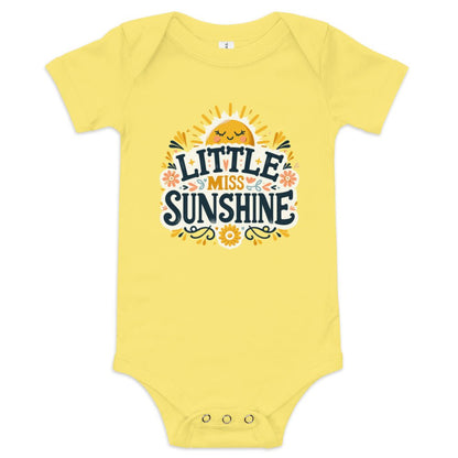 Baby Girls' Radiant Ray Bodysuit - Blue Marc
