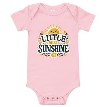 Baby Girls' Radiant Ray Bodysuit - Blue Marc