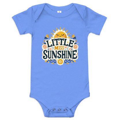 Baby Girls' Radiant Ray Bodysuit - Blue Marc