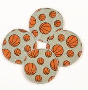 Basketball Breast Pads - Blue Marc