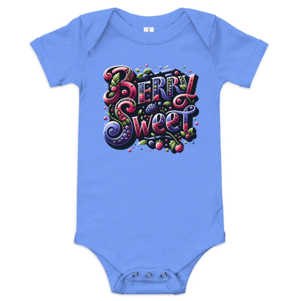 Berry Sweet Baby One piece - Blue Marc