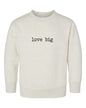 Big Love Toddler Sweatshirt - Blue Marc