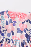 Blossom Dreams Little Girl's Purple and Pink Tutu Bodysuit Skirt - Blue Marc