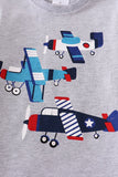 Boys' Airplane Graphic T-Shirt - Blue Marc