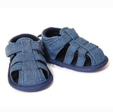 Canvas Sandals - Blue Marc