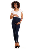ComfortFit Maternity Leggings: Gentle Support for Moms-to-Be - Blue Marc
