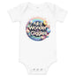 Curator of Wonder and Giggles Bodysuit - Blue Marc