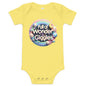 Curator of Wonder and Giggles Bodysuit - Blue Marc