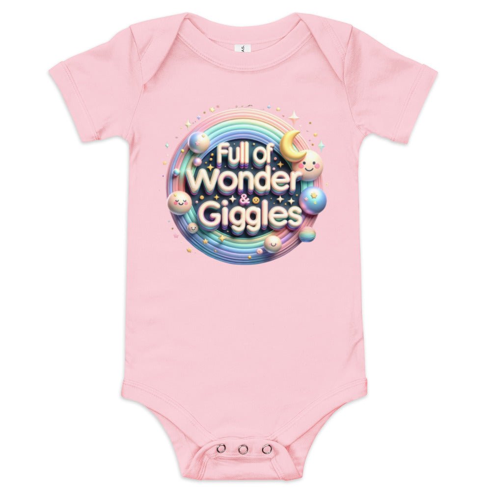 Curator of Wonder and Giggles Bodysuit - Blue Marc