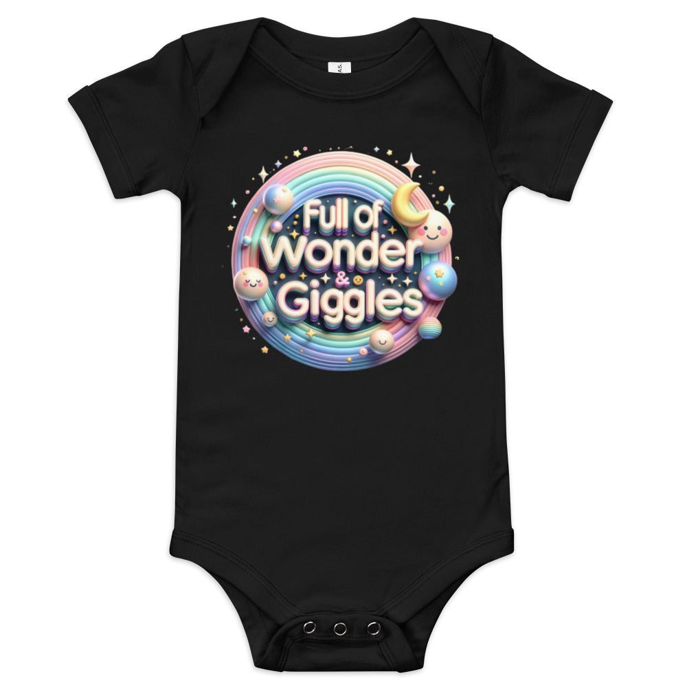 Curator of Wonder and Giggles Bodysuit - Blue Marc