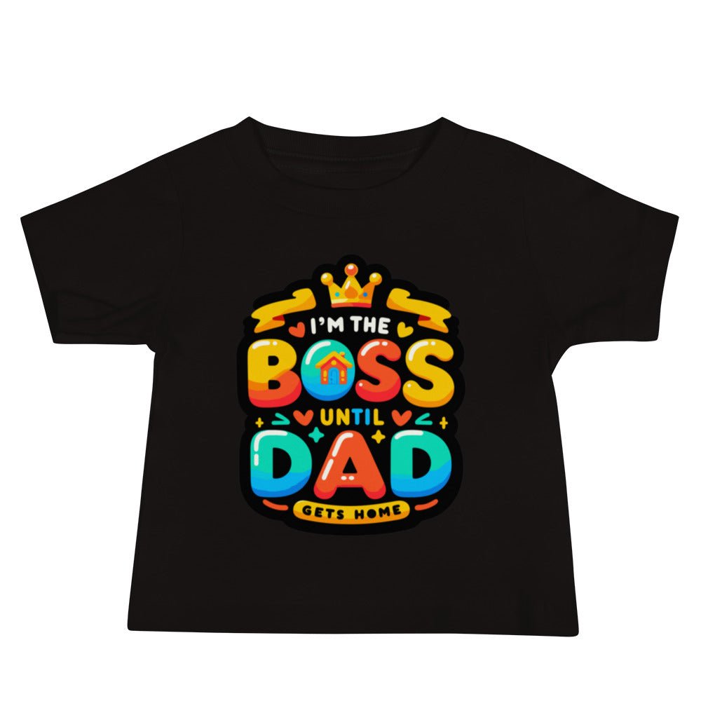 Dad's Deputy In Charge Tee - Blue Marc