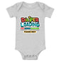 Diaper Loading... Please Wait Bodysuit - Blue Marc