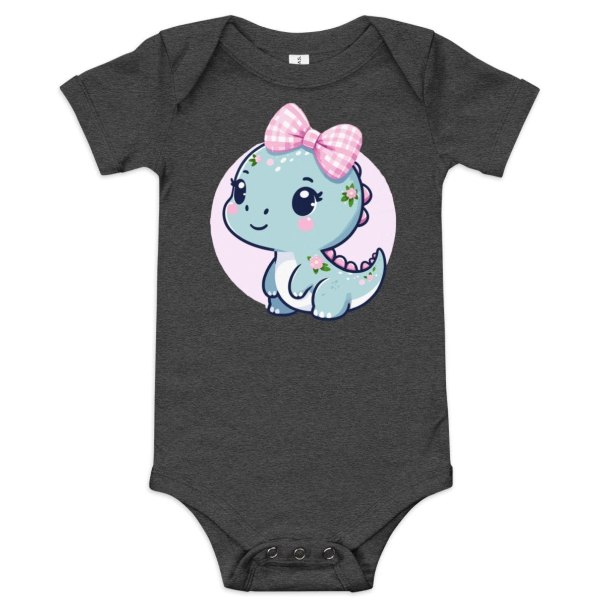 Dino Darling One Piece for Baby Girl - Blue Marc