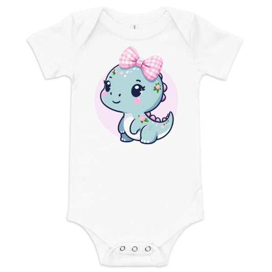 Dino Darling One Piece for Baby Girl - Blue Marc