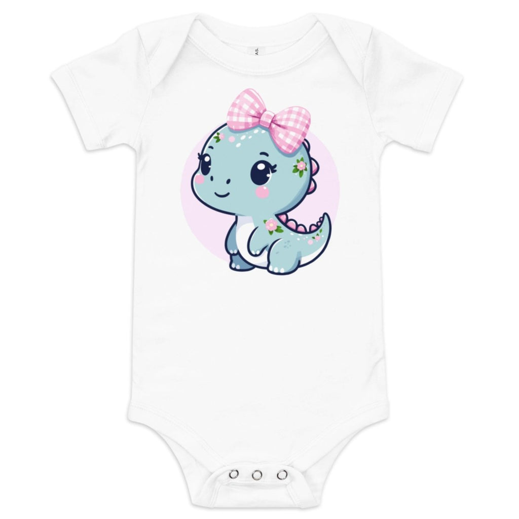 Dino Darling One Piece for Baby Girl - Blue Marc