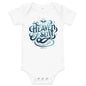 Divine Arrival Onesie - Blue Marc