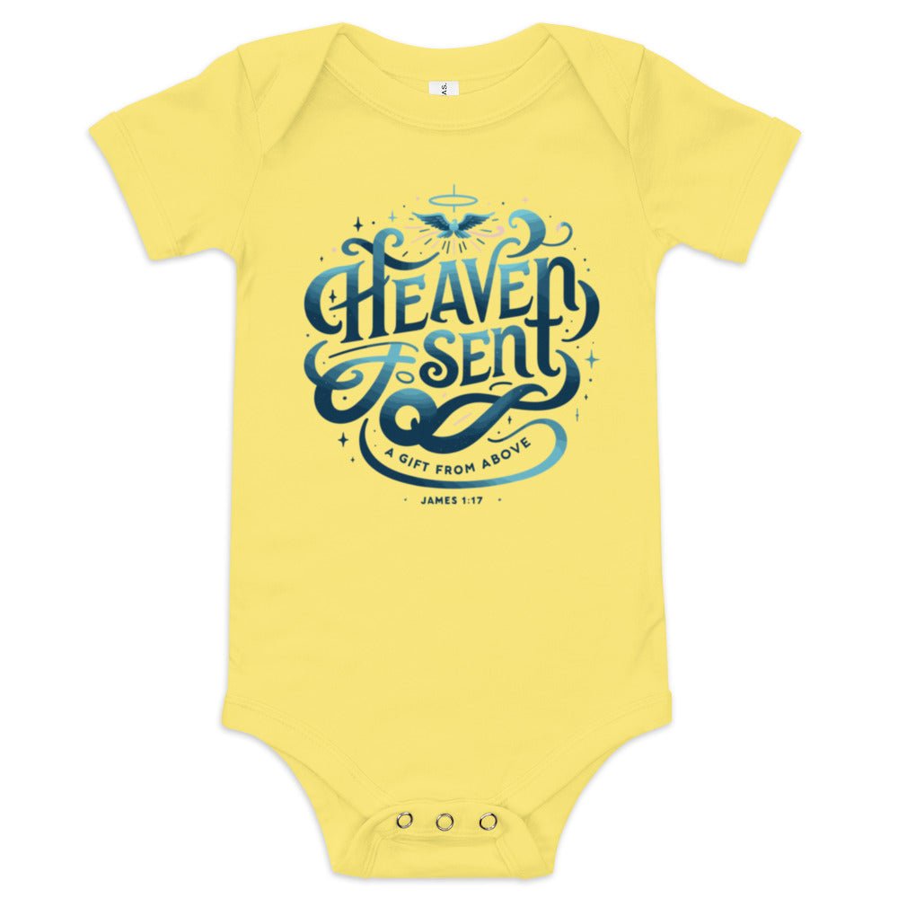 Divine Arrival Onesie - Blue Marc