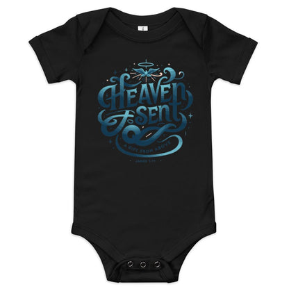 Divine Arrival Onesie - Blue Marc