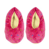 Donut Judge Me Cozy Slippers - Blue Marc