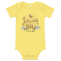 Dream Big, Little One Bodysuit - Blue Marc